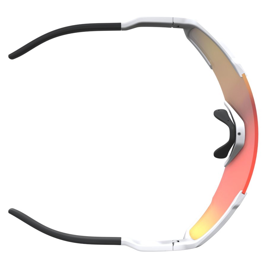 OCULOS DE SOL SCOTT - SHIELD - WHITE MATT/RED CHR